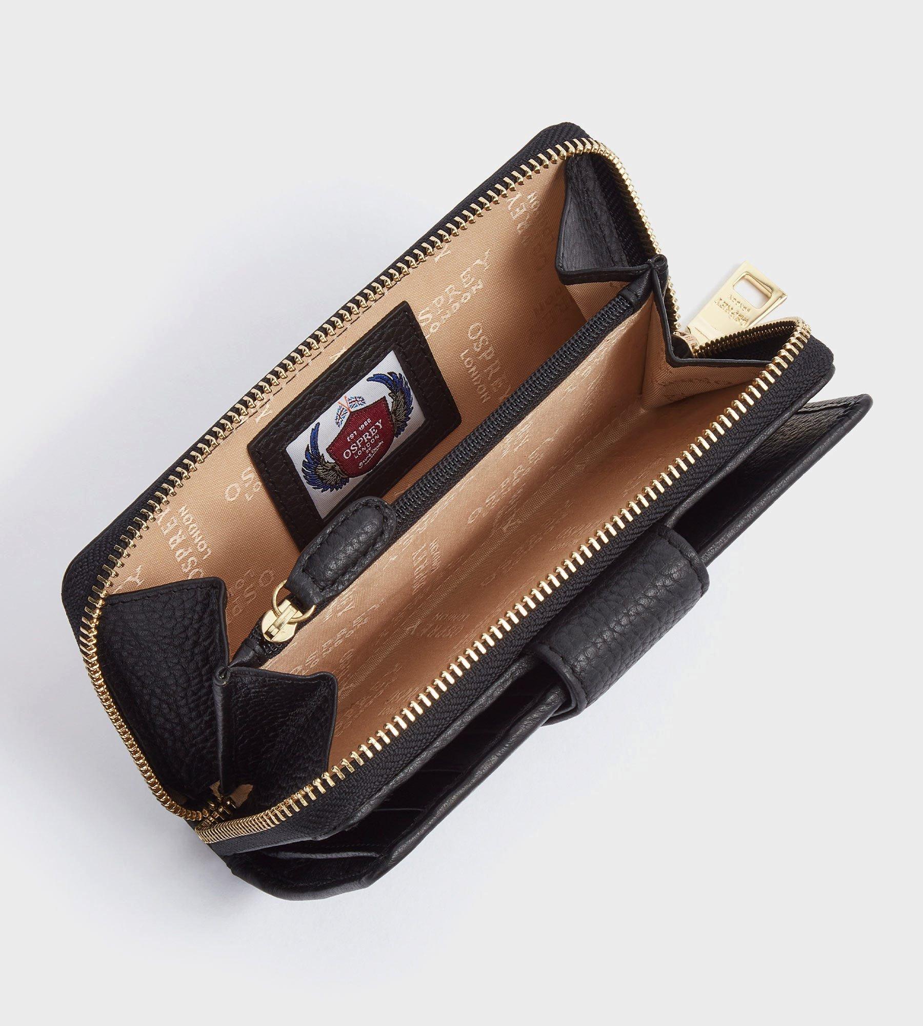 The Santa Fe Leather Billfold Wallet in tan | OSPREY LONDON